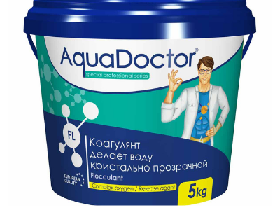 Коагулирующее средство в гранулах AquaDoctor FL, 1кг.